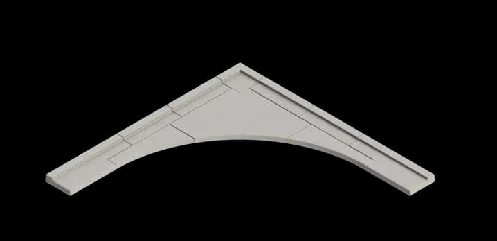SIMnop® RAND Opstaande rand van SIMbeton