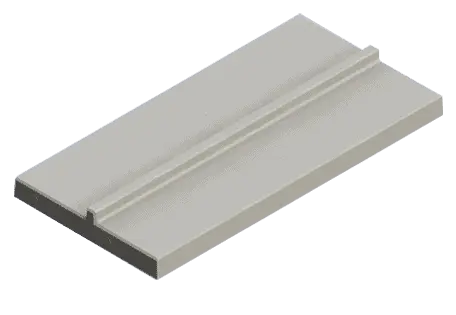 SIMvlak® RAND Opstaande rand van SIMbeton