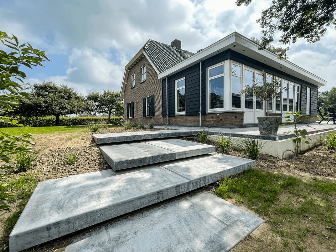 Particulier: betonproducten van SIMbeton in de praktijk